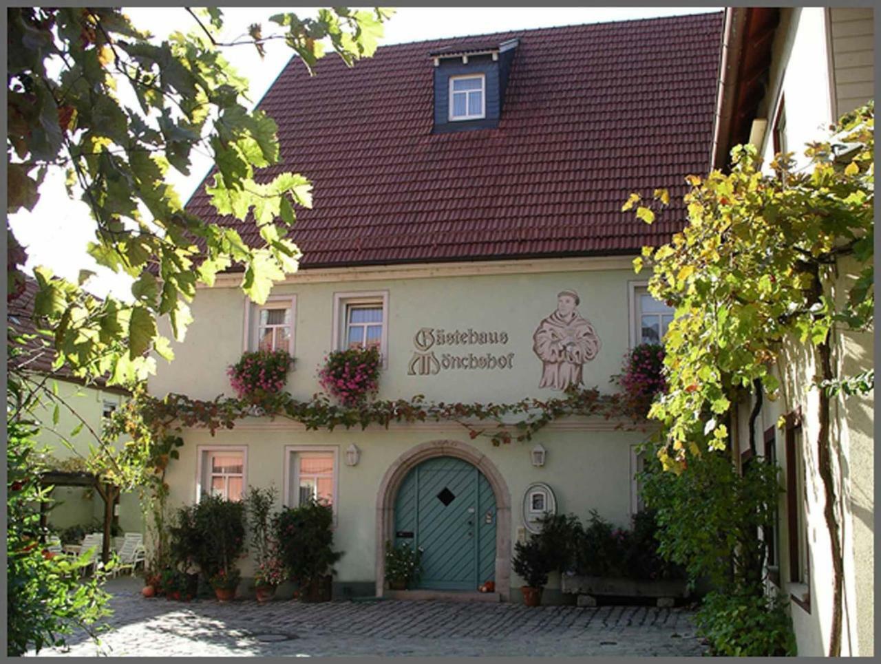 Gaestehaus Moenchshof Sommerhausen Buitenkant foto
