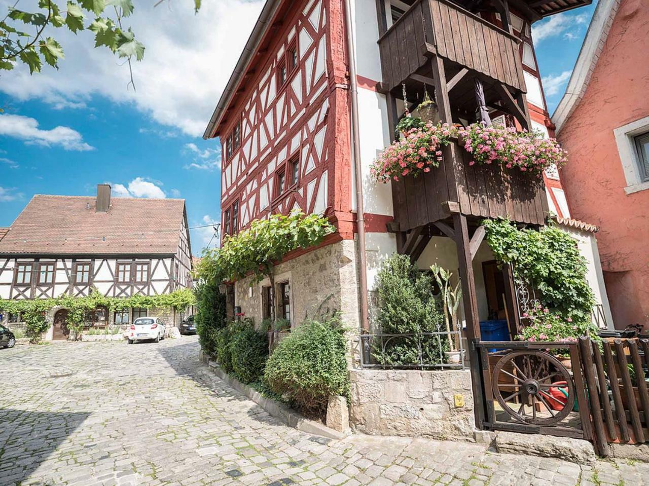 Gaestehaus Moenchshof Sommerhausen Buitenkant foto