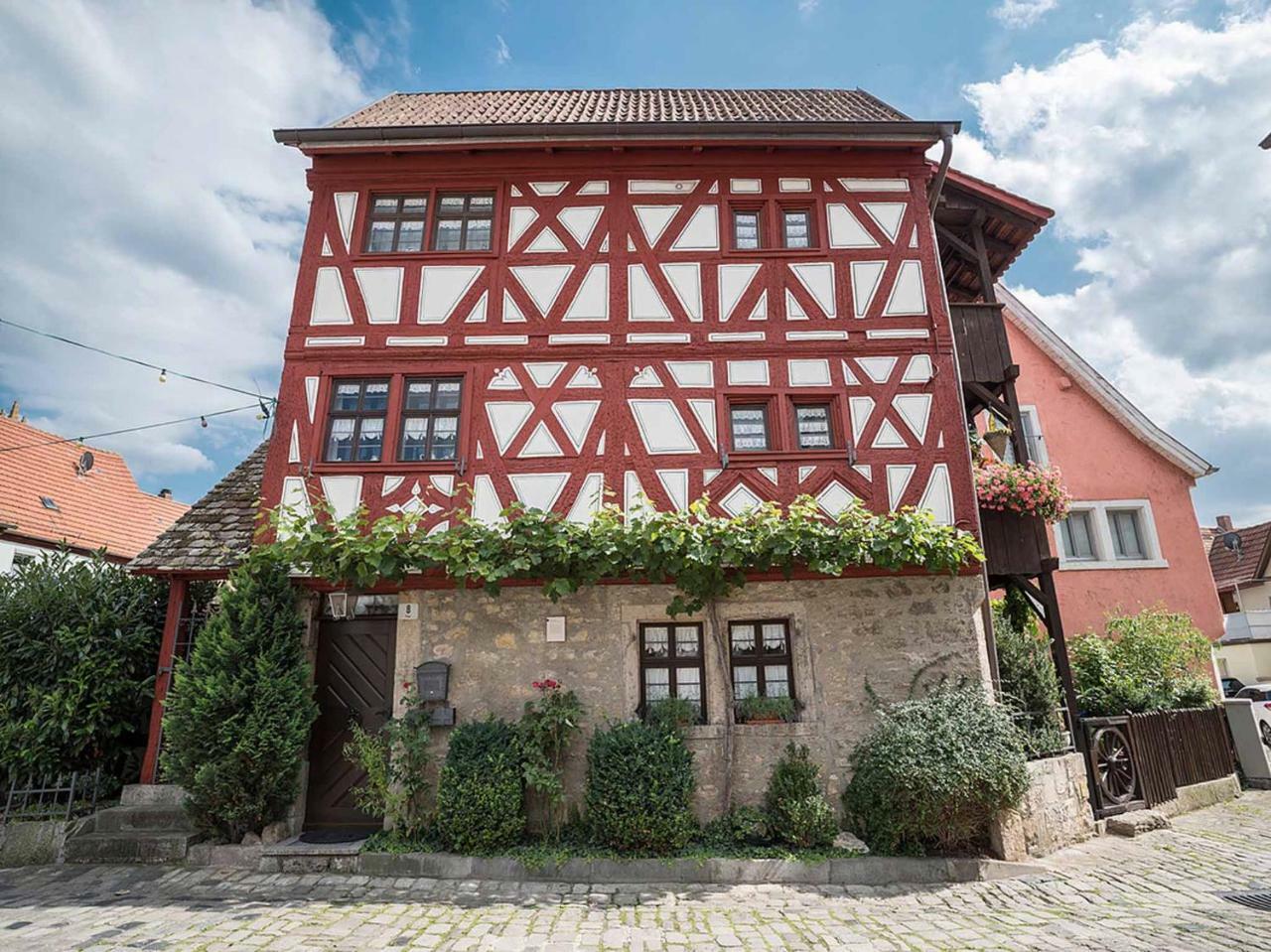 Gaestehaus Moenchshof Sommerhausen Buitenkant foto